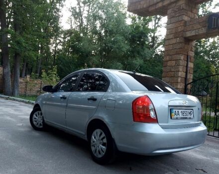 Серый Хендай Акцент, объемом двигателя 1.4 л и пробегом 192 тыс. км за 3950 $, фото 2 на Automoto.ua