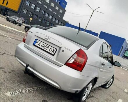 Сірий Хендай Акцент, об'ємом двигуна 1.4 л та пробігом 306 тис. км за 4499 $, фото 12 на Automoto.ua