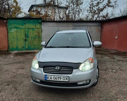 Серый Хендай Акцент, объемом двигателя 1.4 л и пробегом 306 тыс. км за 3950 $, фото 3 на Automoto.ua