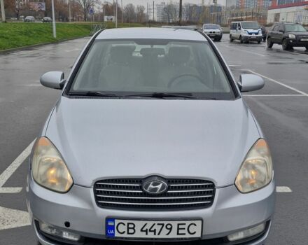 Серый Хендай Акцент, объемом двигателя 1.5 л и пробегом 268 тыс. км за 3400 $, фото 1 на Automoto.ua