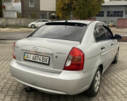 Сірий Хендай Акцент, об'ємом двигуна 1.4 л та пробігом 252 тис. км за 4500 $, фото 2 на Automoto.ua