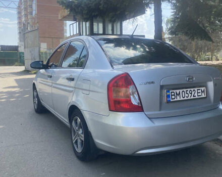 Серый Хендай Акцент, объемом двигателя 1.4 л и пробегом 245 тыс. км за 4500 $, фото 4 на Automoto.ua