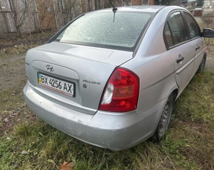 Серый Хендай Акцент, объемом двигателя 1.4 л и пробегом 200 тыс. км за 1599 $, фото 7 на Automoto.ua