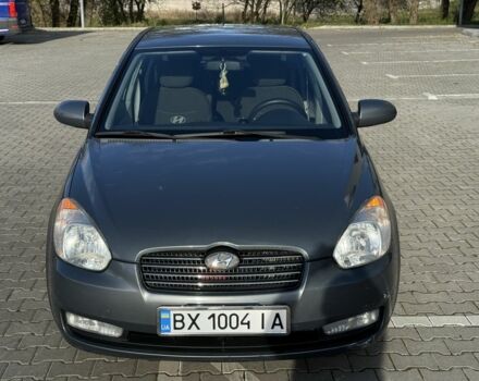 Серый Хендай Акцент, объемом двигателя 1.5 л и пробегом 154 тыс. км за 4799 $, фото 12 на Automoto.ua