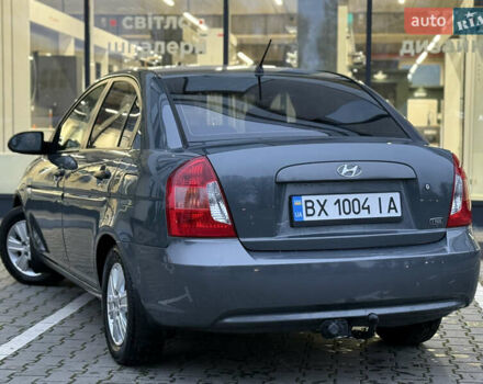 Серый Хендай Акцент, объемом двигателя 1.5 л и пробегом 155 тыс. км за 5200 $, фото 19 на Automoto.ua