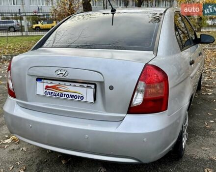 Серый Хендай Акцент, объемом двигателя 1.4 л и пробегом 165 тыс. км за 4990 $, фото 13 на Automoto.ua