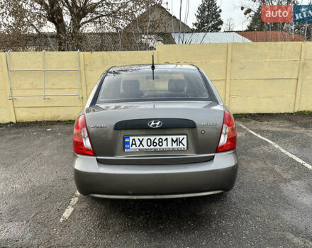 Серый Хендай Акцент, объемом двигателя 1.4 л и пробегом 154 тыс. км за 4500 $, фото 7 на Automoto.ua