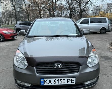 Серый Хендай Акцент, объемом двигателя 1.4 л и пробегом 281 тыс. км за 4900 $, фото 1 на Automoto.ua