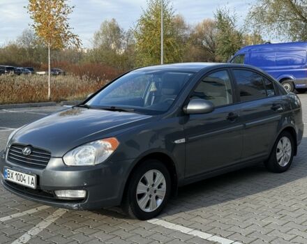 Серый Хендай Акцент, объемом двигателя 1.5 л и пробегом 154 тыс. км за 4799 $, фото 13 на Automoto.ua