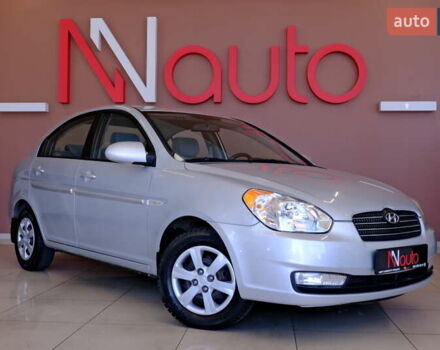 Серый Хендай Акцент, объемом двигателя 1.6 л и пробегом 55 тыс. км за 6900 $, фото 7 на Automoto.ua