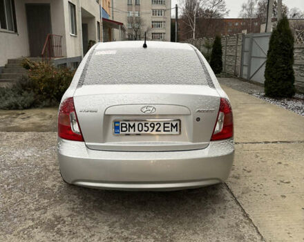 Серый Хендай Акцент, объемом двигателя 1.4 л и пробегом 246 тыс. км за 4800 $, фото 5 на Automoto.ua