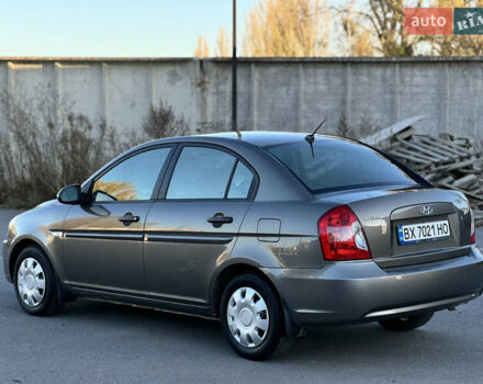 Серый Хендай Акцент, объемом двигателя 1.4 л и пробегом 98 тыс. км за 4899 $, фото 6 на Automoto.ua