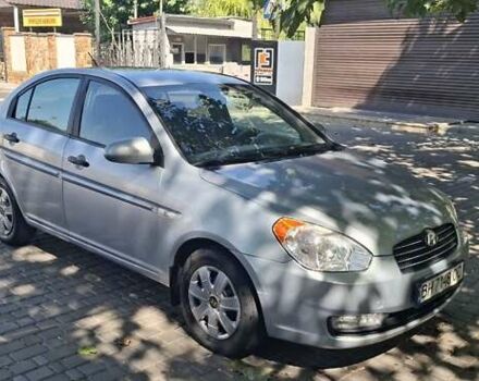 Серый Хендай Акцент, объемом двигателя 1.49 л и пробегом 174 тыс. км за 4300 $, фото 6 на Automoto.ua