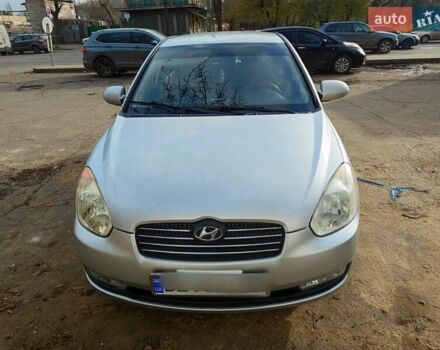 Сірий Хендай Акцент, об'ємом двигуна 1.4 л та пробігом 134 тис. км за 6200 $, фото 2 на Automoto.ua