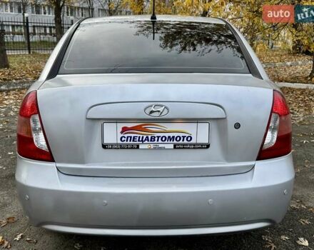 Серый Хендай Акцент, объемом двигателя 1.4 л и пробегом 165 тыс. км за 4990 $, фото 15 на Automoto.ua
