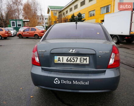Серый Хендай Акцент, объемом двигателя 1.4 л и пробегом 300 тыс. км за 3312 $, фото 14 на Automoto.ua