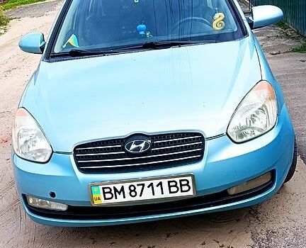 Серый Хендай Акцент, объемом двигателя 1.5 л и пробегом 236 тыс. км за 4800 $, фото 6 на Automoto.ua