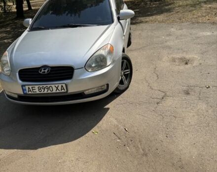 Сірий Хендай Акцент, об'ємом двигуна 1.4 л та пробігом 450 тис. км за 4800 $, фото 7 на Automoto.ua