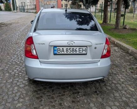 Сірий Хендай Акцент, об'ємом двигуна 1.4 л та пробігом 216 тис. км за 4600 $, фото 5 на Automoto.ua
