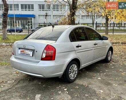 Серый Хендай Акцент, объемом двигателя 1.4 л и пробегом 165 тыс. км за 4990 $, фото 11 на Automoto.ua