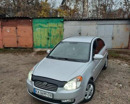 Серый Хендай Акцент, объемом двигателя 1.4 л и пробегом 306 тыс. км за 3950 $, фото 7 на Automoto.ua