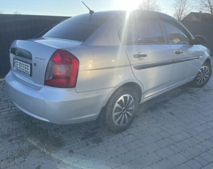 Сірий Хендай Акцент, об'ємом двигуна 1.4 л та пробігом 244 тис. км за 4300 $, фото 4 на Automoto.ua