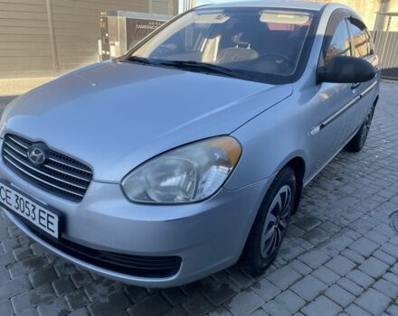 Сірий Хендай Акцент, об'ємом двигуна 1.4 л та пробігом 244 тис. км за 4300 $, фото 2 на Automoto.ua