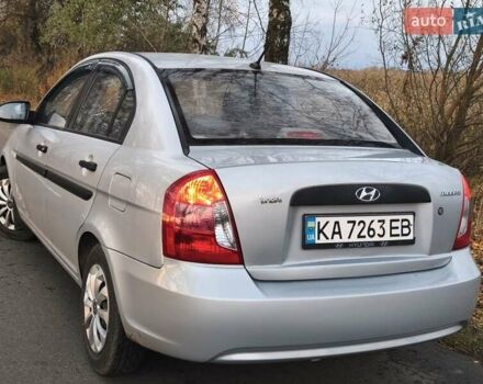 Сірий Хендай Акцент, об'ємом двигуна 1.4 л та пробігом 139 тис. км за 4500 $, фото 4 на Automoto.ua