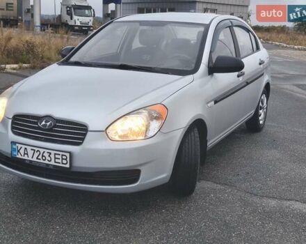 Сірий Хендай Акцент, об'ємом двигуна 1.4 л та пробігом 139 тис. км за 4700 $, фото 10 на Automoto.ua