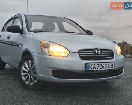 Сірий Хендай Акцент, об'ємом двигуна 1.4 л та пробігом 139 тис. км за 4700 $, фото 14 на Automoto.ua