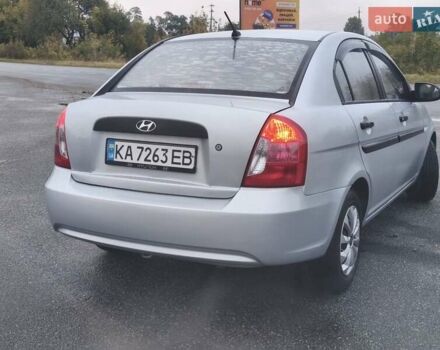 Сірий Хендай Акцент, об'ємом двигуна 1.4 л та пробігом 139 тис. км за 4700 $, фото 2 на Automoto.ua