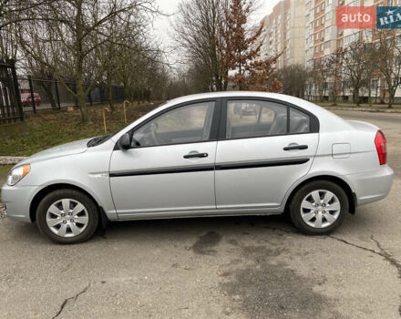 Серый Хендай Акцент, объемом двигателя 1.4 л и пробегом 5 тыс. км за 7500 $, фото 3 на Automoto.ua