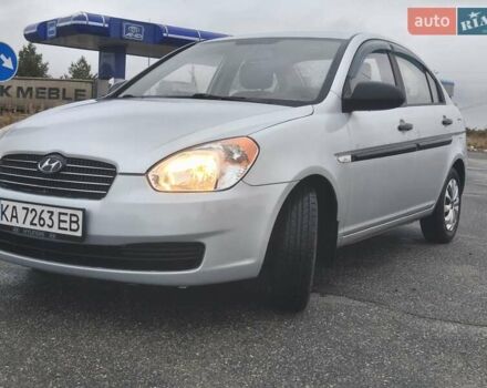 Сірий Хендай Акцент, об'ємом двигуна 1.4 л та пробігом 139 тис. км за 4700 $, фото 4 на Automoto.ua