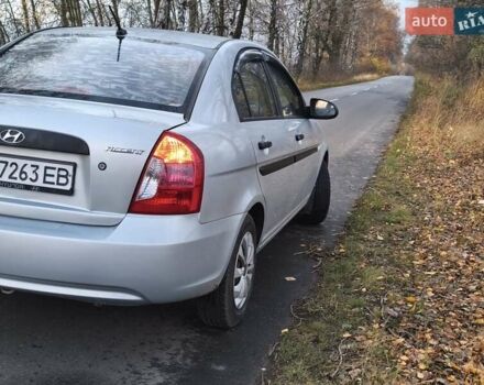 Сірий Хендай Акцент, об'ємом двигуна 1.4 л та пробігом 139 тис. км за 4500 $, фото 12 на Automoto.ua