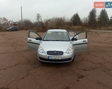 Сірий Хендай Акцент, об'ємом двигуна 1.4 л та пробігом 240 тис. км за 4800 $, фото 1 на Automoto.ua