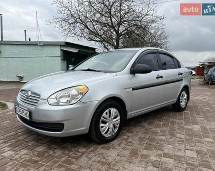 Серый Хендай Акцент, объемом двигателя 1.4 л и пробегом 114 тыс. км за 4850 $, фото 10 на Automoto.ua