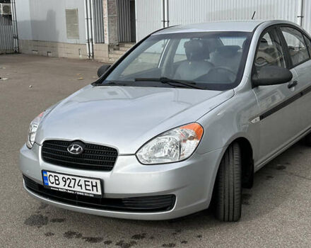 Серый Хендай Акцент, объемом двигателя 1.4 л и пробегом 158 тыс. км за 4300 $, фото 8 на Automoto.ua