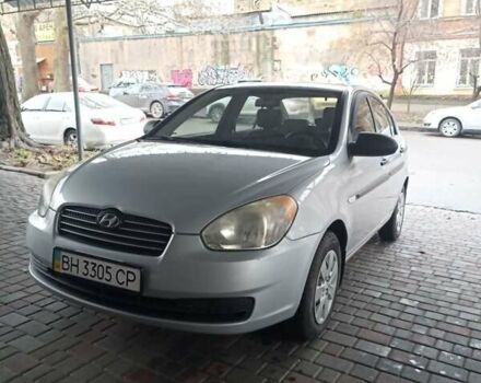 Серый Хендай Акцент, объемом двигателя 1.4 л и пробегом 140 тыс. км за 4999 $, фото 1 на Automoto.ua
