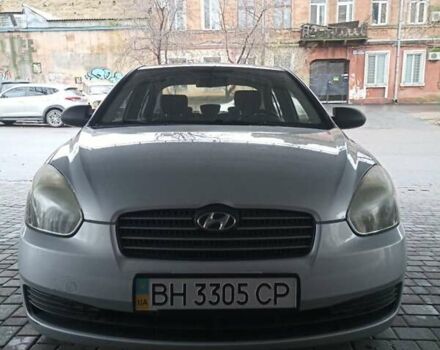 Серый Хендай Акцент, объемом двигателя 1.4 л и пробегом 140 тыс. км за 4999 $, фото 7 на Automoto.ua