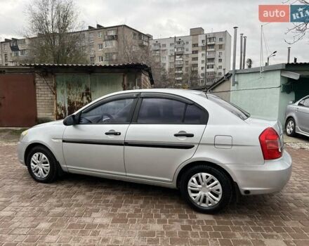 Серый Хендай Акцент, объемом двигателя 1.4 л и пробегом 114 тыс. км за 4850 $, фото 2 на Automoto.ua