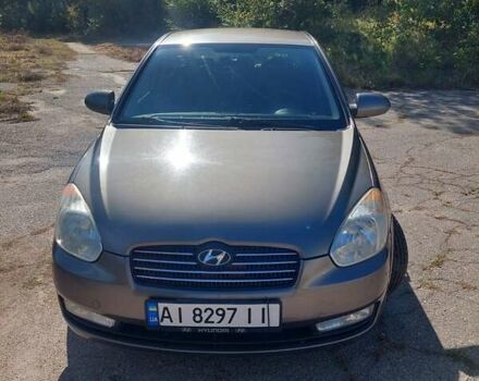 Сірий Хендай Акцент, об'ємом двигуна 1.4 л та пробігом 191 тис. км за 5350 $, фото 4 на Automoto.ua