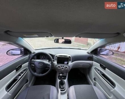 Серый Хендай Акцент, объемом двигателя 1.4 л и пробегом 114 тыс. км за 4850 $, фото 13 на Automoto.ua