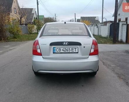 Сірий Хендай Акцент, об'ємом двигуна 1.4 л та пробігом 240 тис. км за 4400 $, фото 5 на Automoto.ua