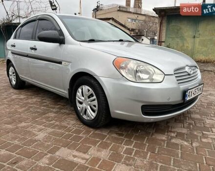 Серый Хендай Акцент, объемом двигателя 1.4 л и пробегом 114 тыс. км за 4850 $, фото 5 на Automoto.ua