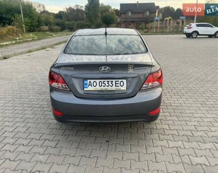 Сірий Хендай Акцент, об'ємом двигуна 1.4 л та пробігом 200 тис. км за 5700 $, фото 4 на Automoto.ua