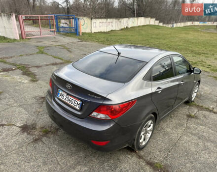 Серый Хендай Акцент, объемом двигателя 1.4 л и пробегом 206 тыс. км за 6400 $, фото 16 на Automoto.ua