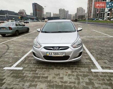 Серый Хендай Акцент, объемом двигателя 1.4 л и пробегом 104 тыс. км за 7600 $, фото 1 на Automoto.ua