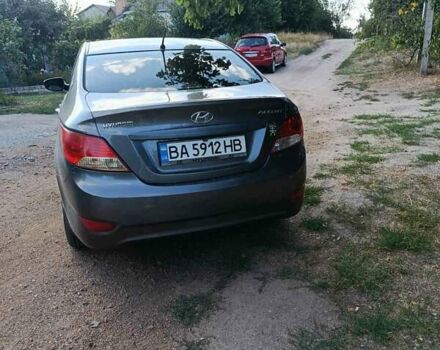 Сірий Хендай Акцент, об'ємом двигуна 1.4 л та пробігом 233 тис. км за 6950 $, фото 2 на Automoto.ua