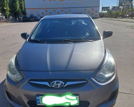 Сірий Хендай Акцент, об'ємом двигуна 1.4 л та пробігом 153 тис. км за 7600 $, фото 1 на Automoto.ua
