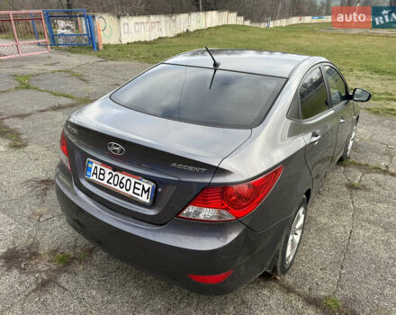 Серый Хендай Акцент, объемом двигателя 1.4 л и пробегом 206 тыс. км за 6400 $, фото 17 на Automoto.ua